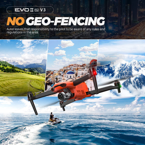 Autel Robotics EVO II Pro 6K Rugged Bundle [V3] - No Geo-fencing