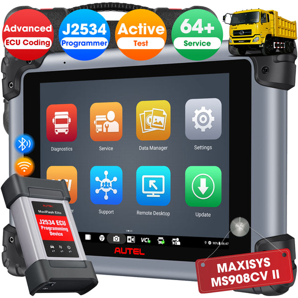 Autel Maxisys MS908CV II (US Version) 2024 Heavy Duty Truck Scanner