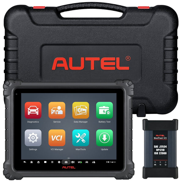【2-Year Free Update】Autel MaxiCOM Ultra Lite S Intelligent Diagnostic Scanner with Topology Mapping and J2534 ECU Programming Tool