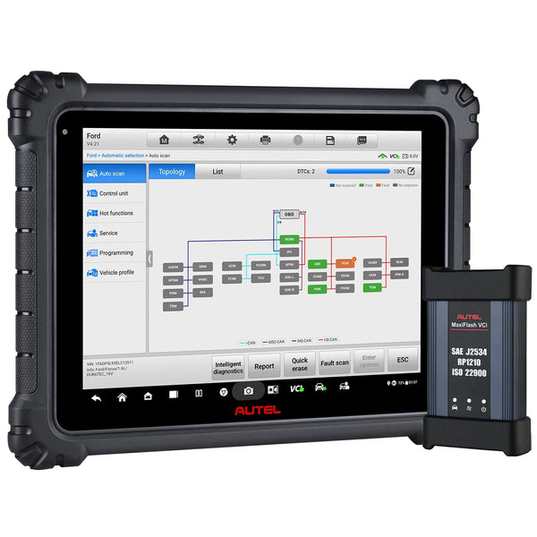Autel MaxiCOM Ultra Lite Intelligent Diagnostic Scanner with Topology Mapping