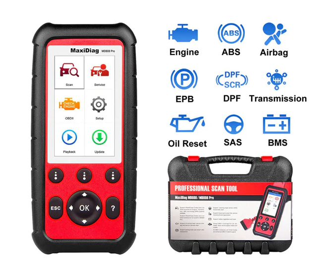 Autel MD 808Pro or Foxwell NT624- Economical Scan Tools Comparison