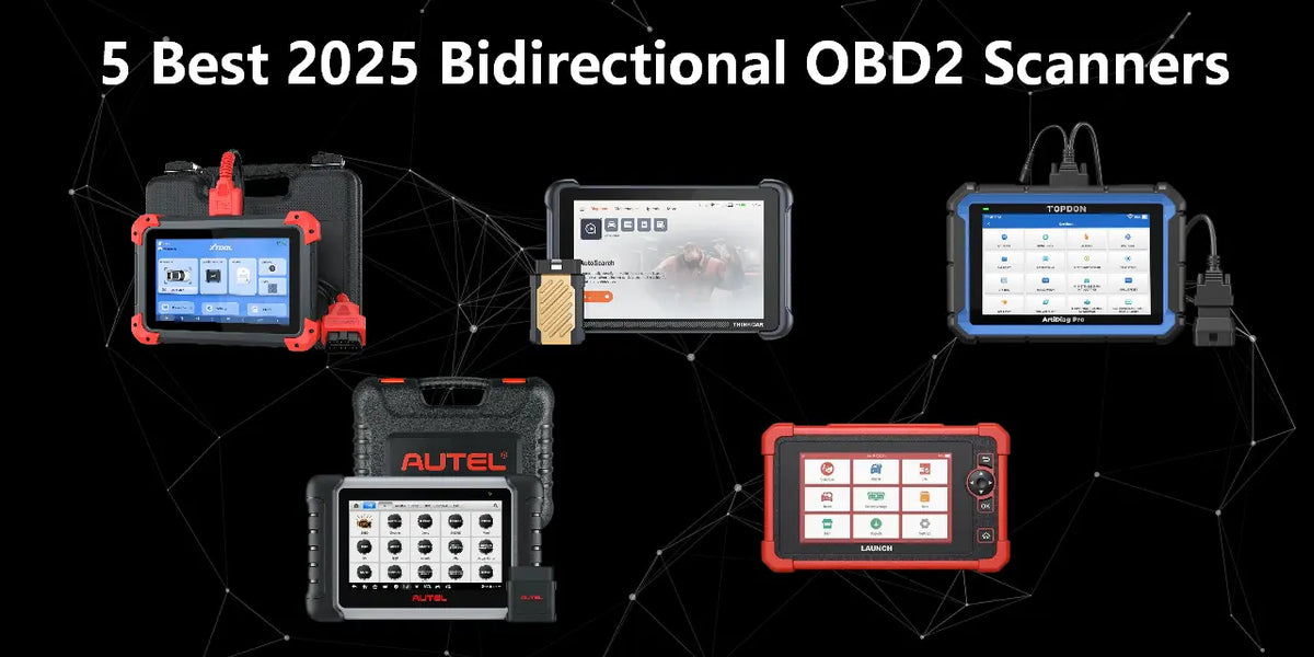 5 Best 2025 Bidirectional OBD2 Scanners for DIY & Pros — obdprice