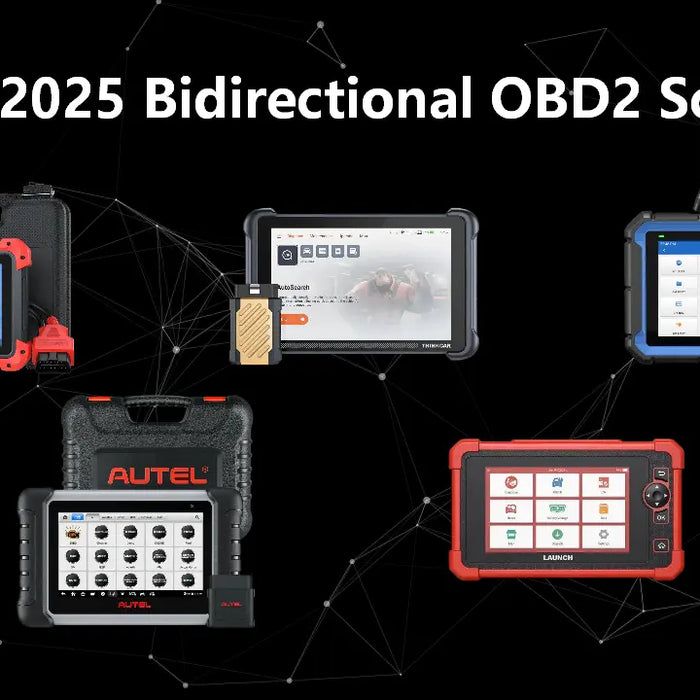 5 Best 2025 Bidirectional OBD2 Scanners
