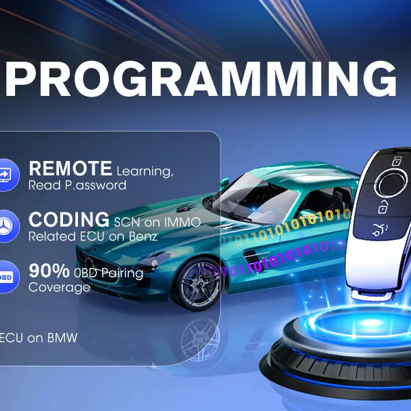 The Autel IM608 PRO II supports top key programming.
