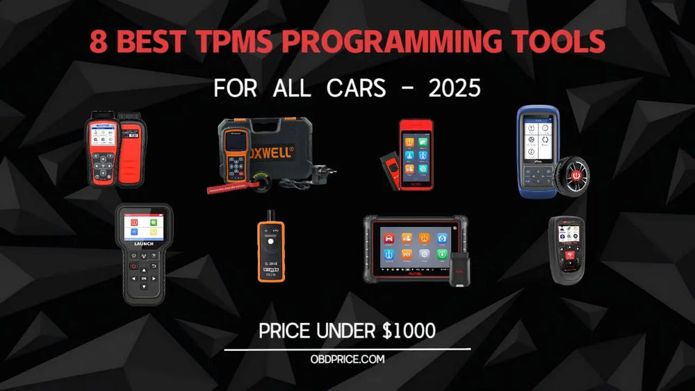8 TOP TPMS Programming tools