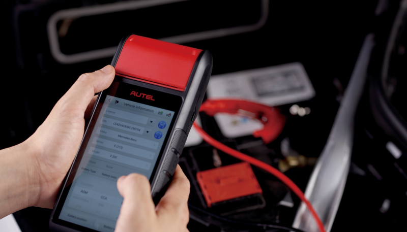 car battery tester