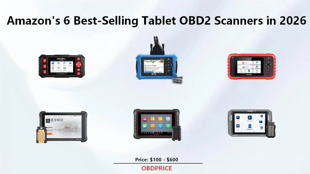 6 Best-Selling Tablet OBD2 Scanners