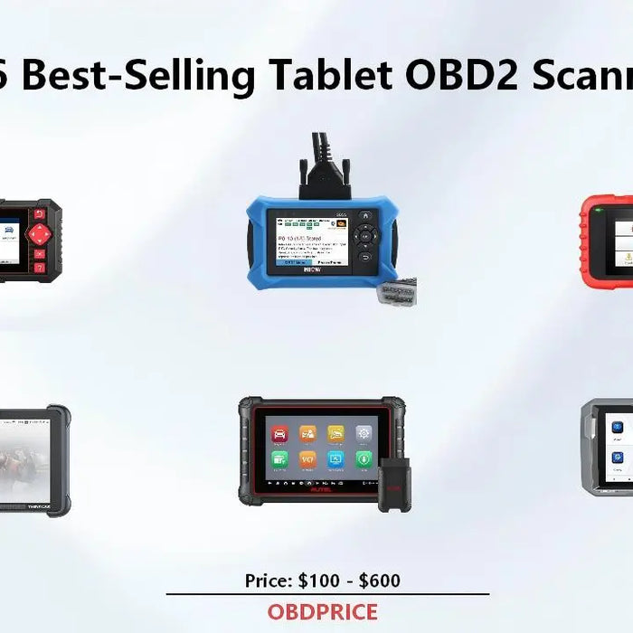 6 Best-Selling Tablet OBD2 Scanners