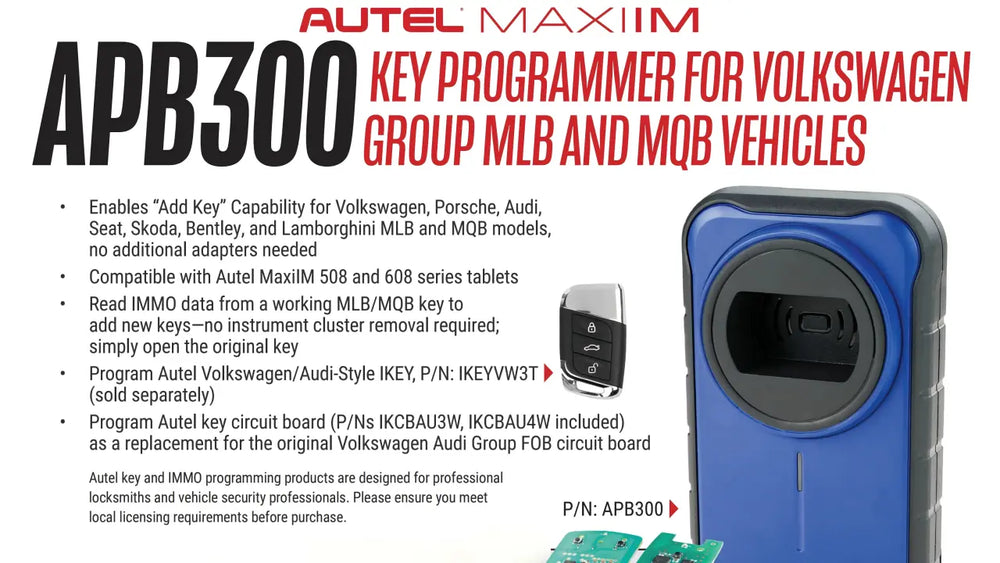 Autel APB300 User Guide