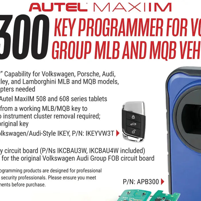 Autel APB300 User Guide