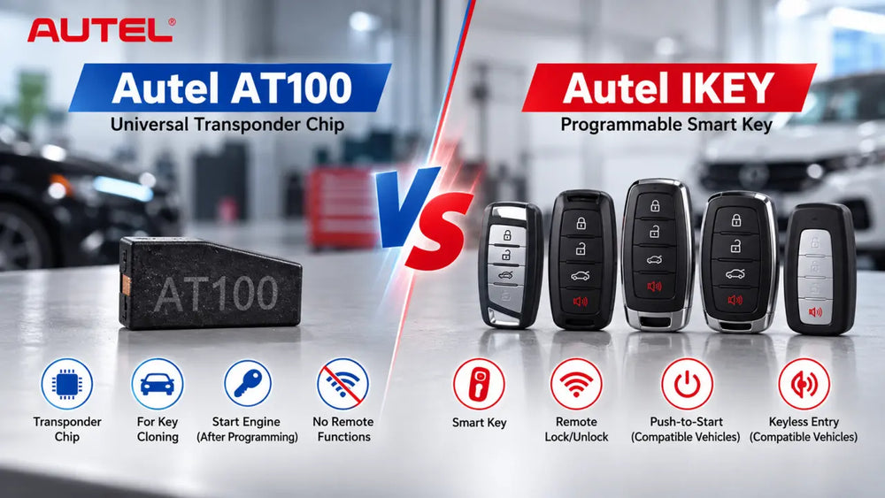 Autel AT100 vs IKEY