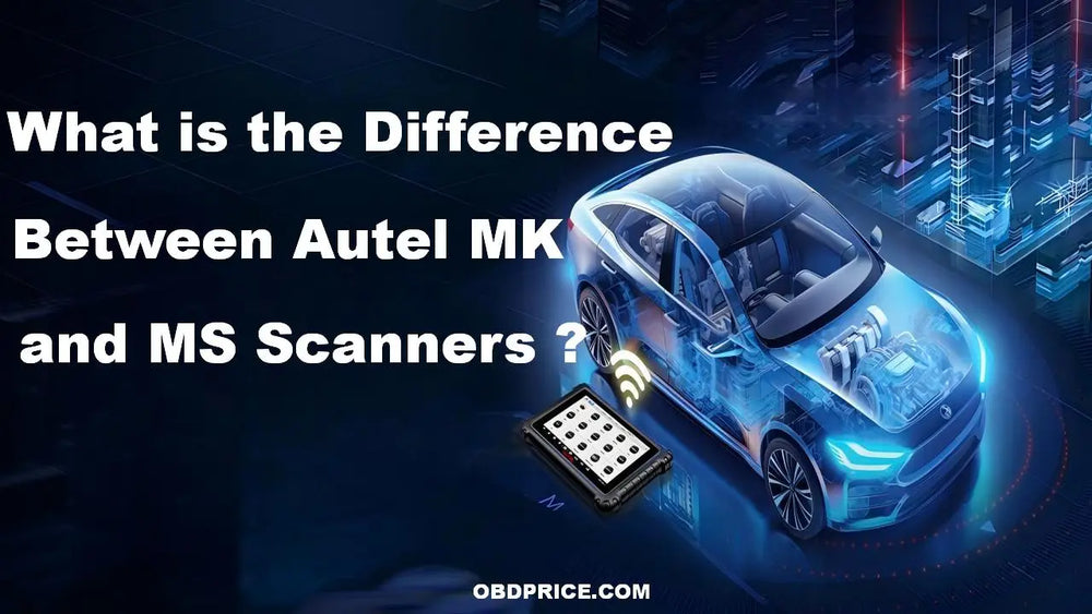 Autel MK VS MS Scanners differences