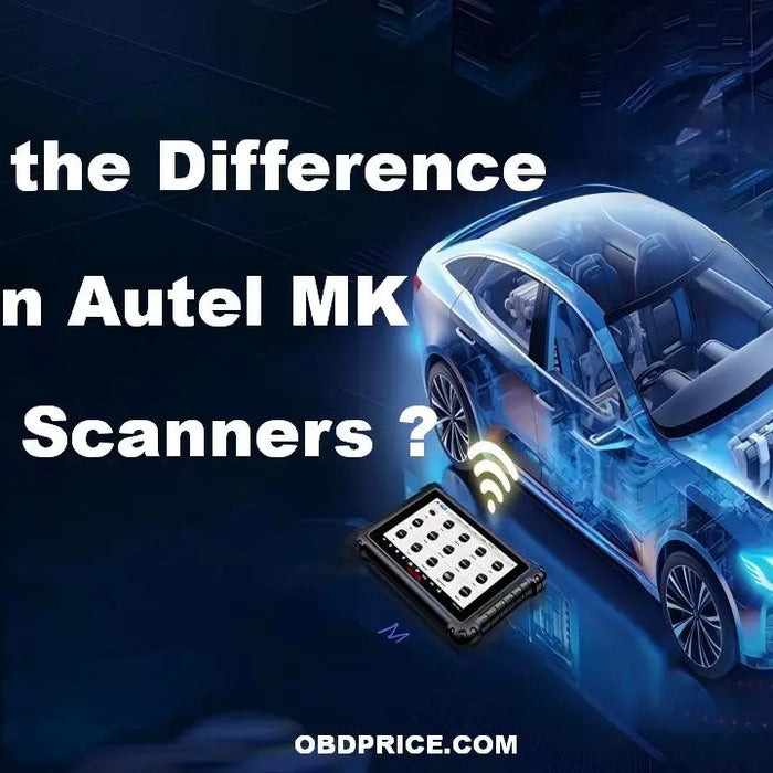Autel MK VS MS Scanners differences