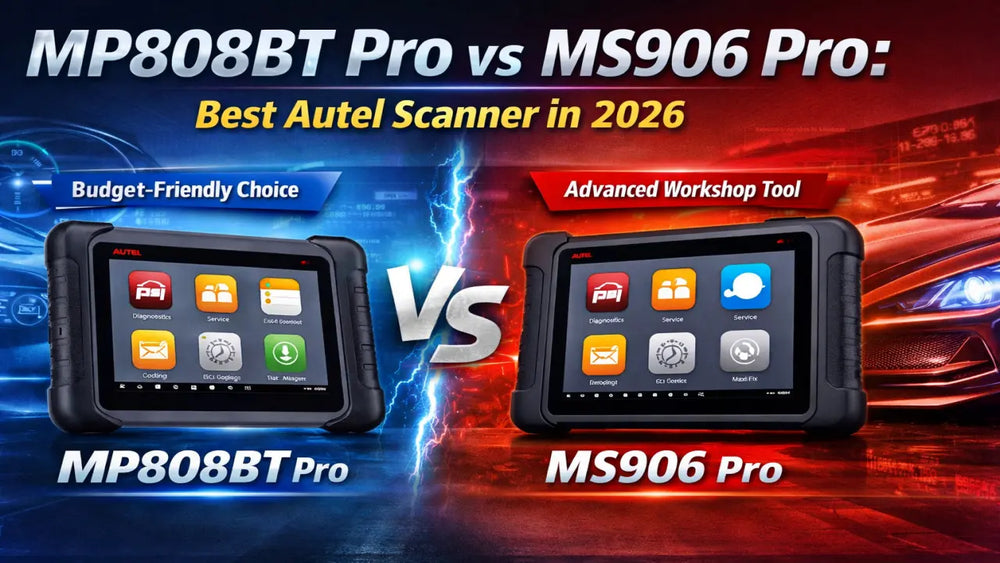 Autel MP808BT Pro vs MS906 Pro