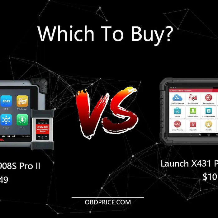 Autel MS908S Pro II vs Launch X431 PRO3S+ Elite