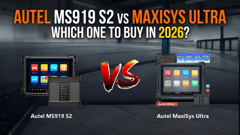Autel MS919 S2 vs MaxiSys Ultra