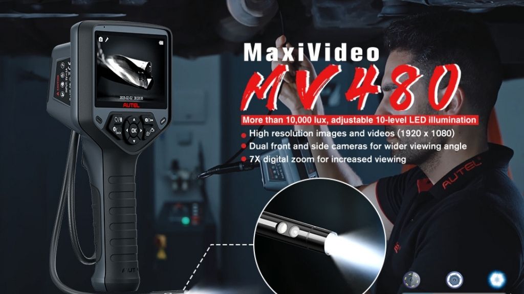 Introduction Autel MaxiVideo MV480 Inspection Camera