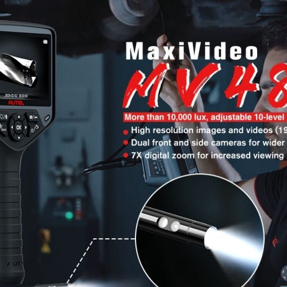Introduction Autel MaxiVideo MV480 Inspection Camera