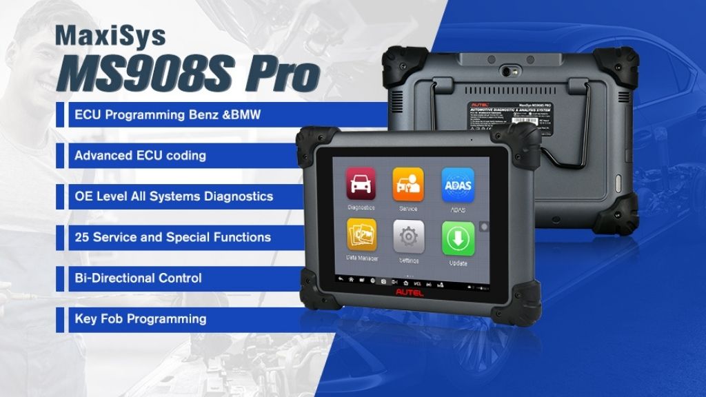 Autel Maxisys MS908S Pro Reviews 2021 Professional Scan Tool