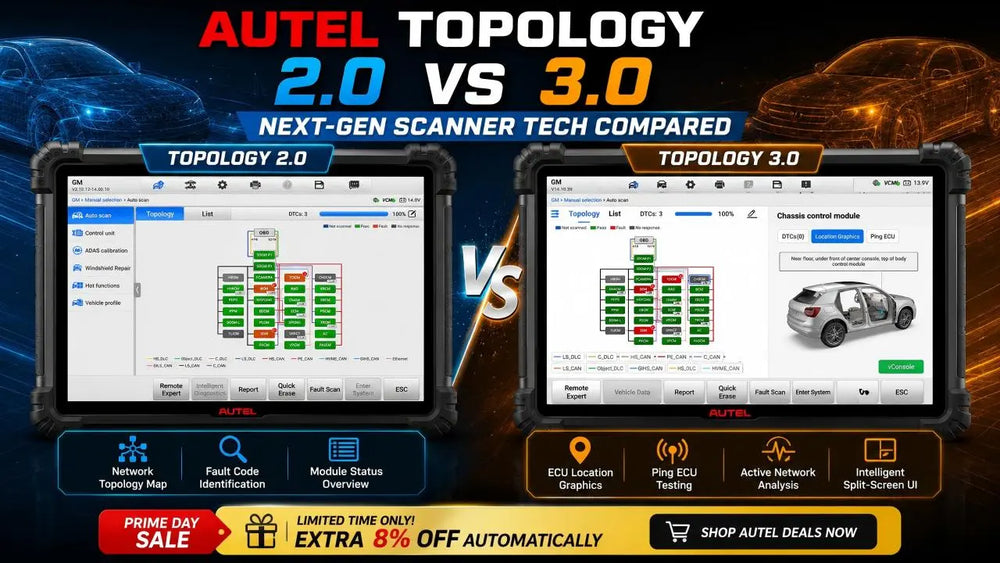Autel Topology 2.0 VS 3.0