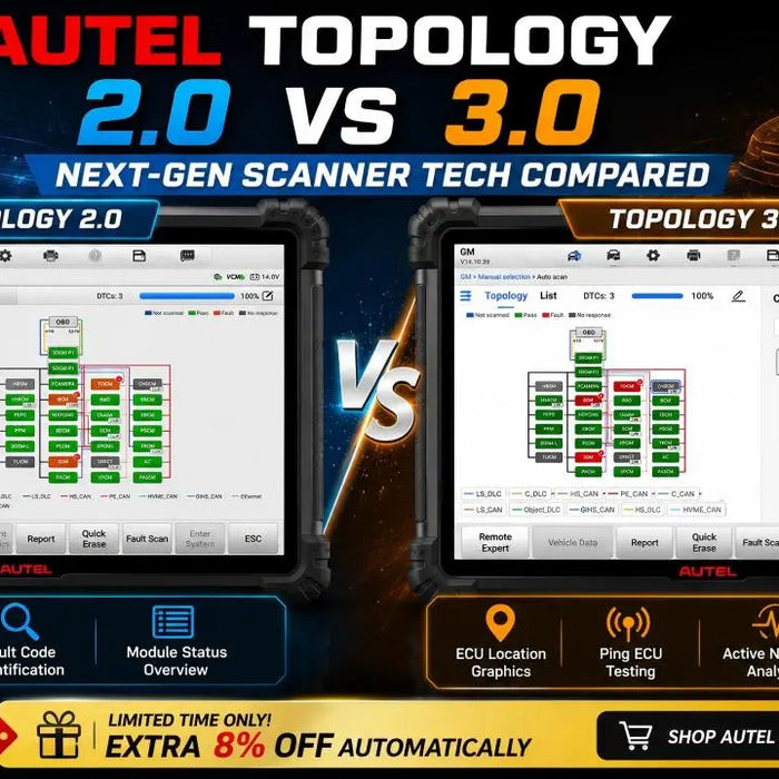 Autel Topology 2.0 VS 3.0