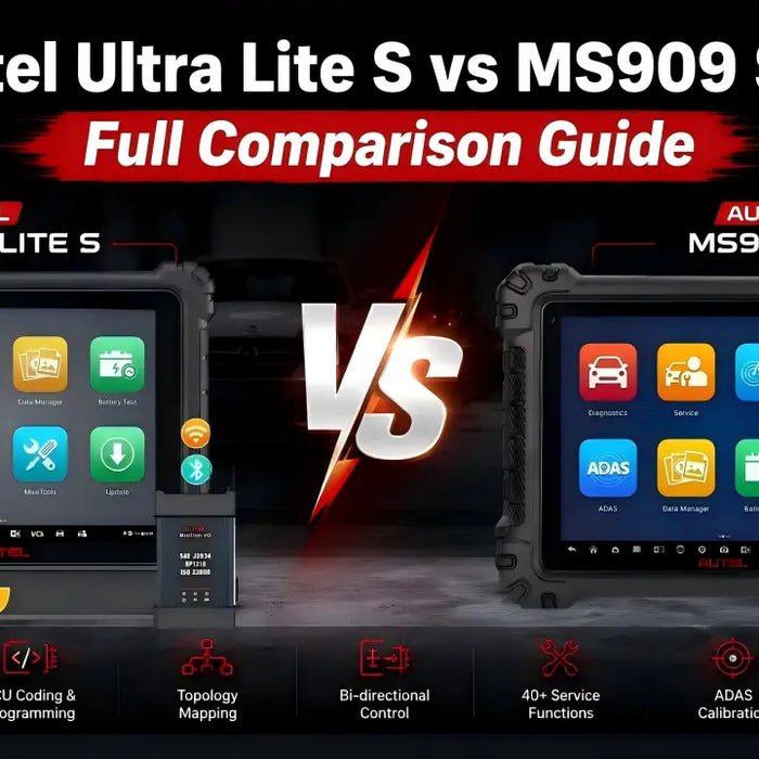 Autel Ultra Lite S vs MS909 S2