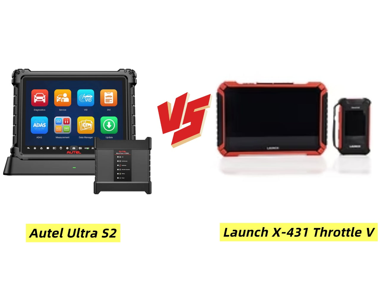 Autel Ultra S2 VS Launch X-431 Throttle V
