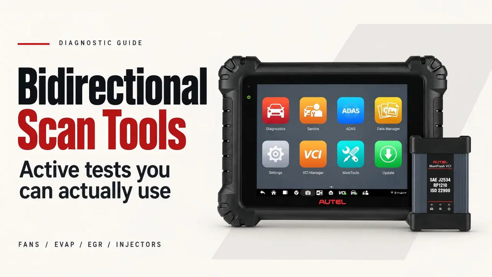 Bidirectional Scan Tool Guide