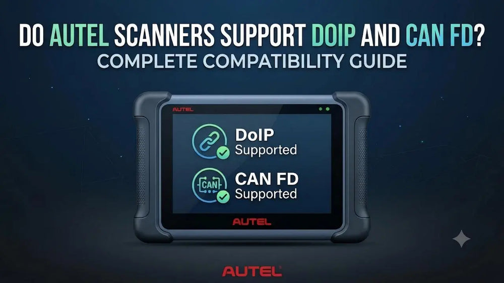 Do Autel Scanners Support DoIP and CAN FD
