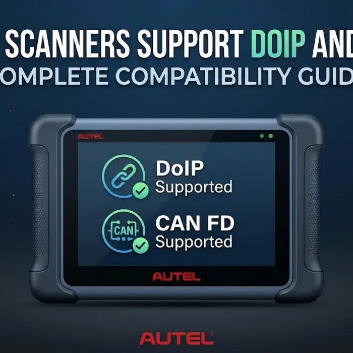 Do Autel Scanners Support DoIP and CAN FD