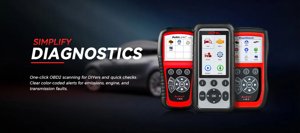 Autel Scanners Comparison Chart: OBD II Code Readers