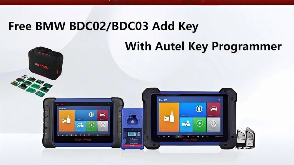 Free BMW BDC02/BDC03 Add Key with Autel