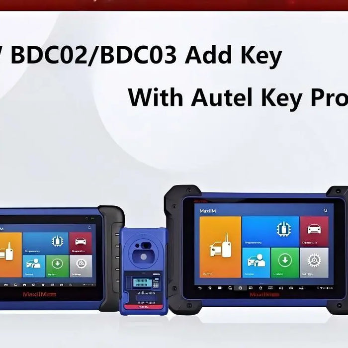 Free BMW BDC02/BDC03 Add Key with Autel