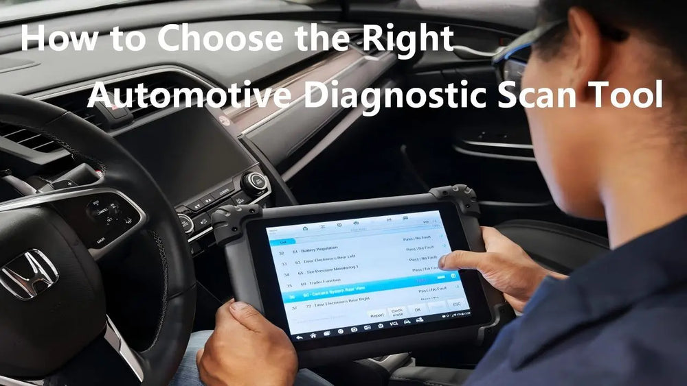 How To Choose Vehicle Scan Tool
