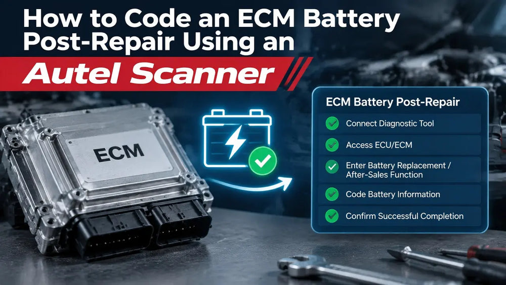 How to Code an ECM Battery