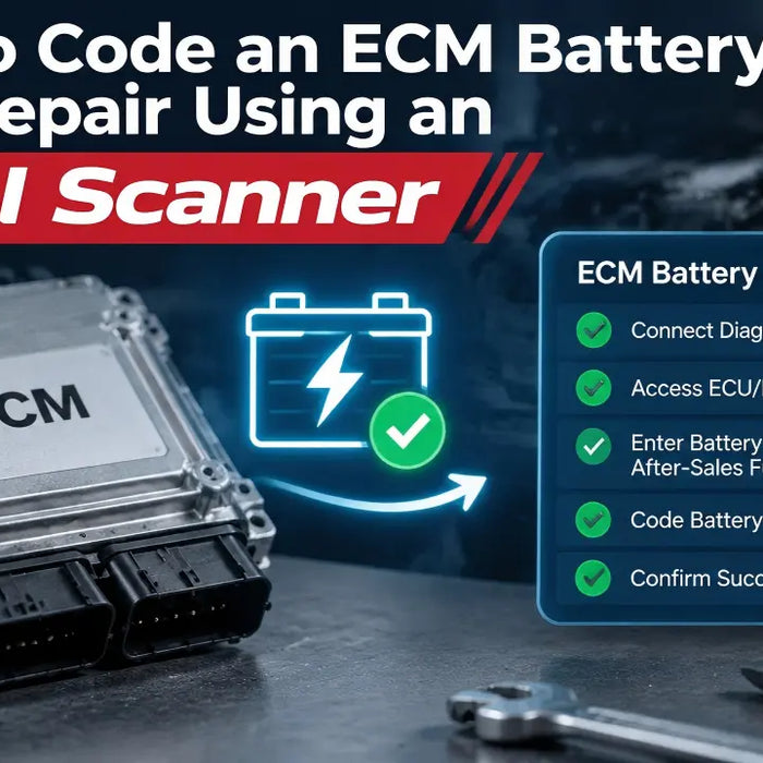 How to Code an ECM Battery