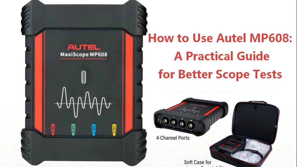 How to Use Autel MP608