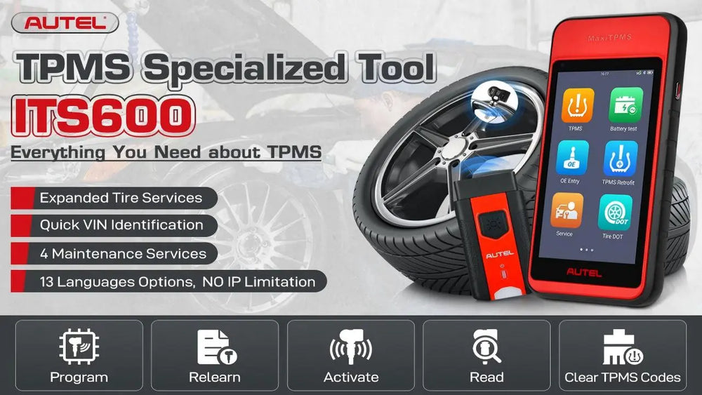 Autel ITS600 Functions