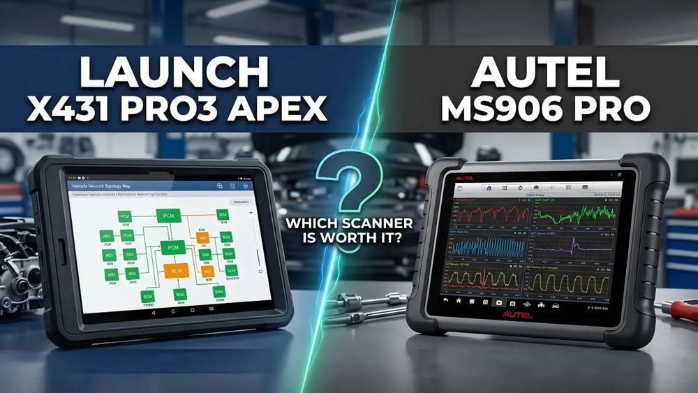 Launch X431 Pro3 APEX vs Autel MS906 Pro