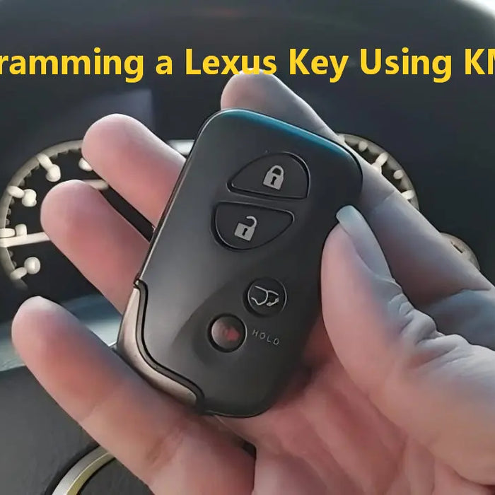 Programming Lexus Key Using KM100
