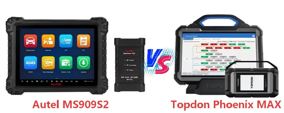 Autel MS909S2 vs Topdon Phoenix Max: 2025 Scanner Review