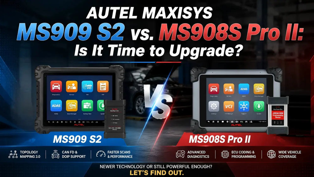 MS909 S2 VS MS908S PRO II