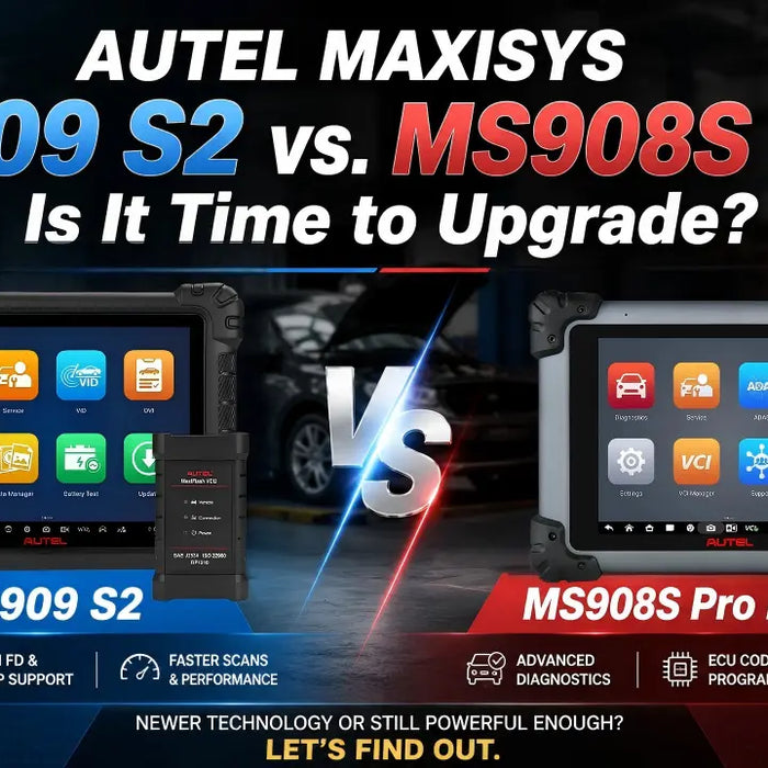 MS909 S2 VS MS908S PRO II