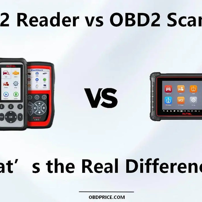 OBD2 Reader vs OBD2 Scanner