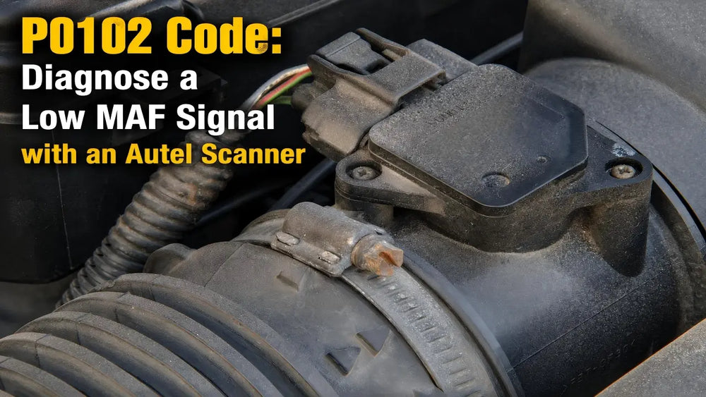 P0102 Code: Diagnose with Autel Scanner