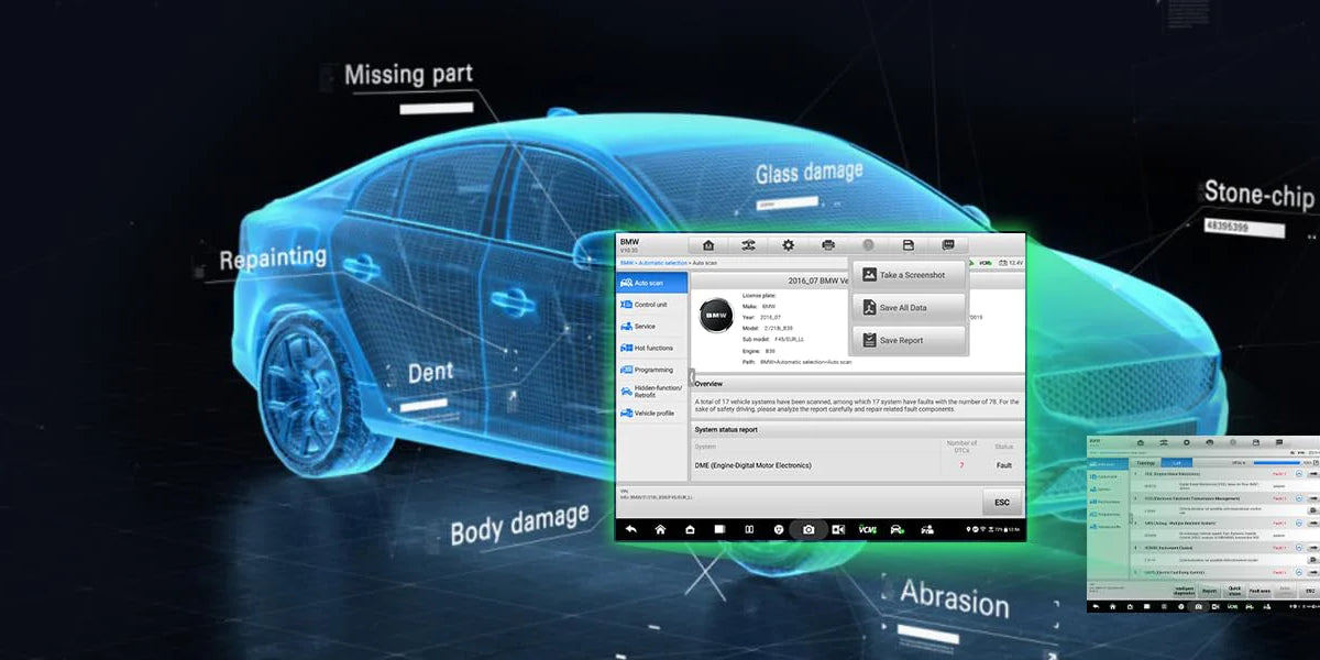 Code Scan Pre Scan Report Pre-scan and Post-scan Reports for Autel MaxiSys — obdprice
