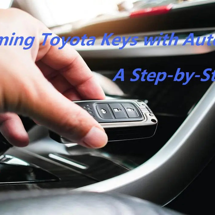 Programming Toyota Keys with Autel KM100