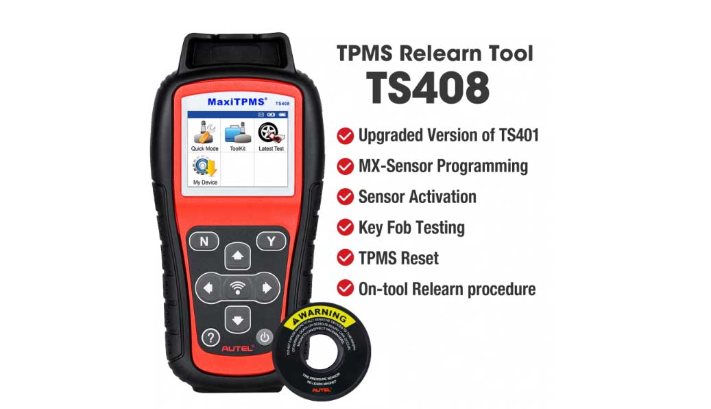 Autel MaxiTPMS TS408 User Guide & Price & Review