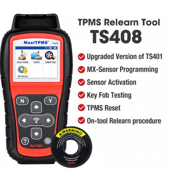 Autel MaxiTPMS TS408 User Guide & Price & Review