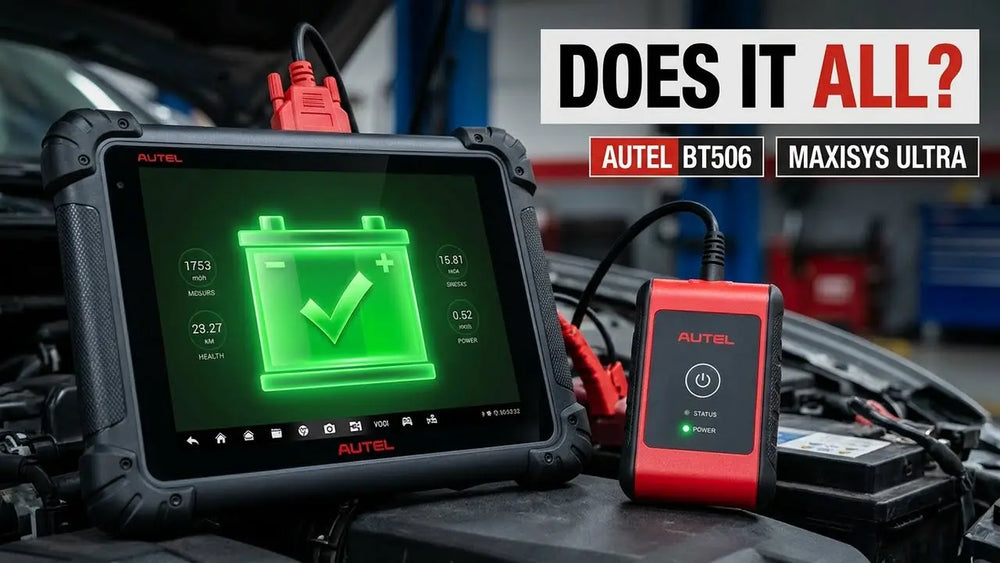Test Car Batteries with Autel BT506 and Ultra